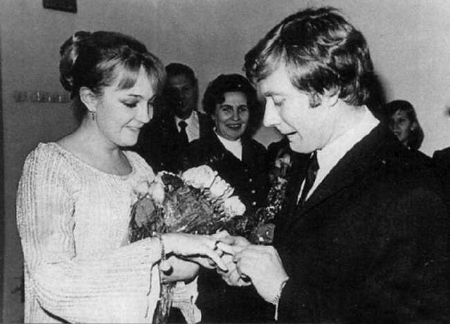 Свадебные фото советских знаменитостей (ФОТО)